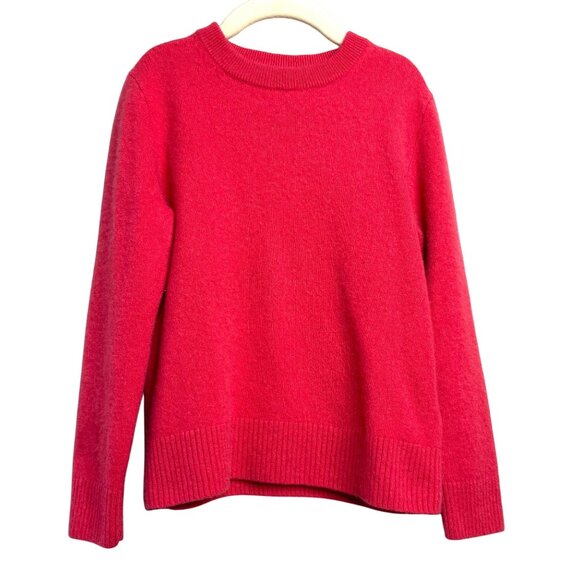 J. Crew Other - J CREW 100% Cashmere Sweater Girls 8 Salmon Pink Soft Long Sleeve Girl CREWCUTS